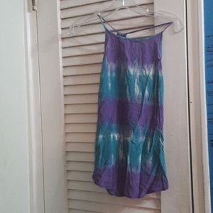 🦄 5/$25 Racer back halter tie-dye top